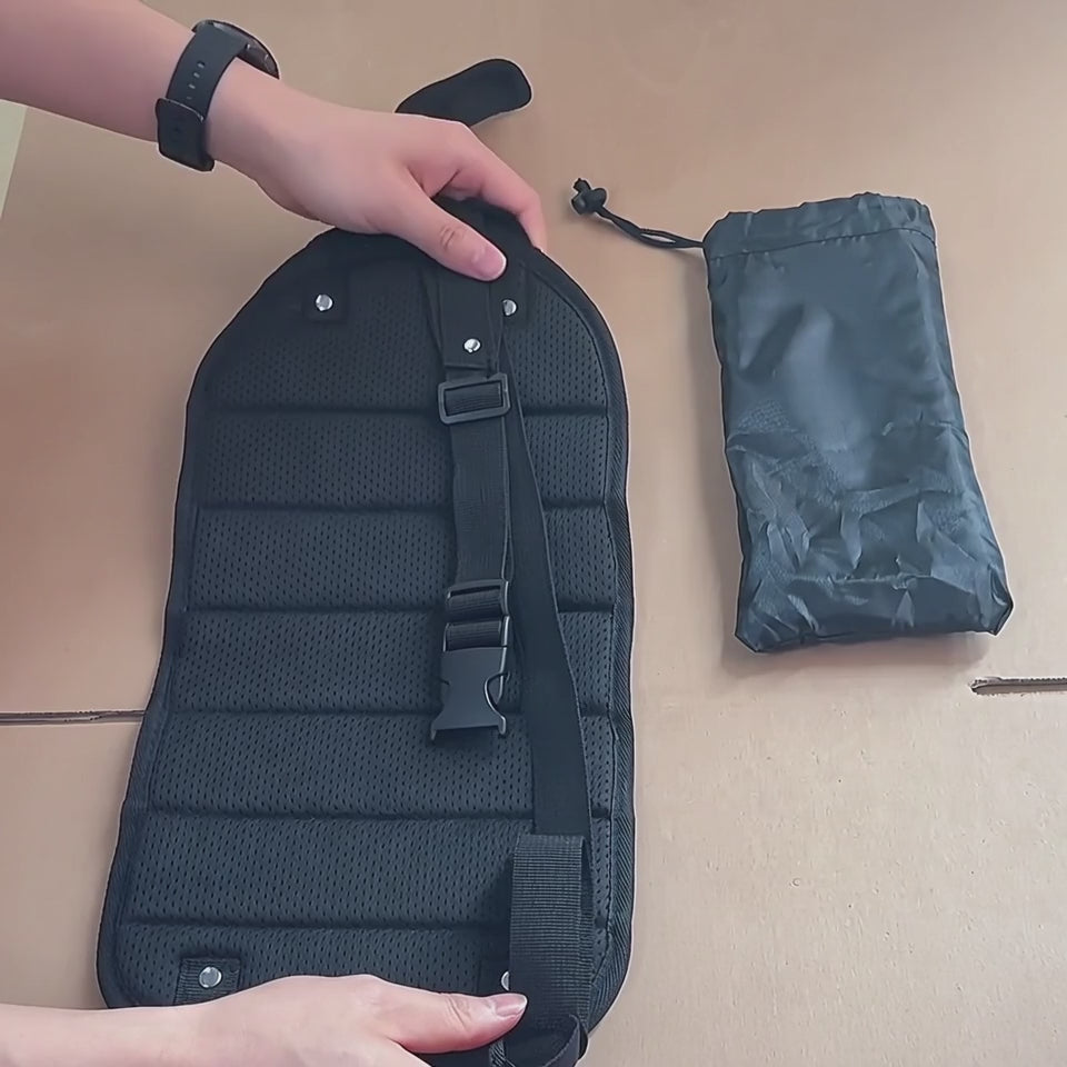 Hamac Repose-Pieds de Voyage Réglable et Portable pour Améliorer le Confort en Avion, au Bureau, en Train et en Voiture et Bien Plus